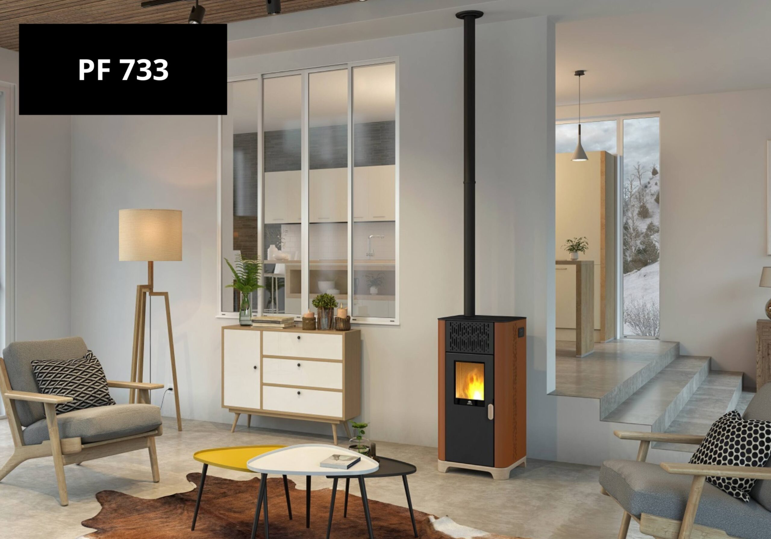Poêle jotul pf860s